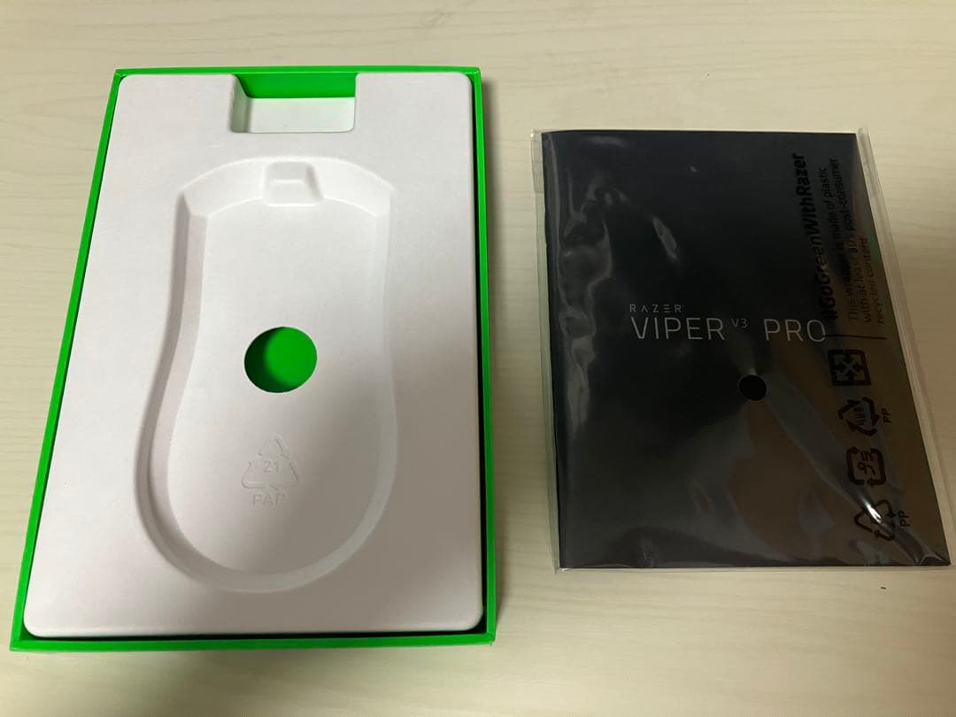 Razer Viper V3 Pro ゲーミングマウス ワイヤレス ホワイト