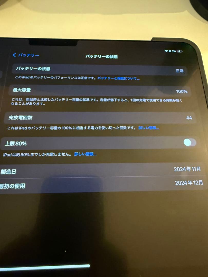 【バッテリー100%】【最終価格】m4 iPad Pro 256gb