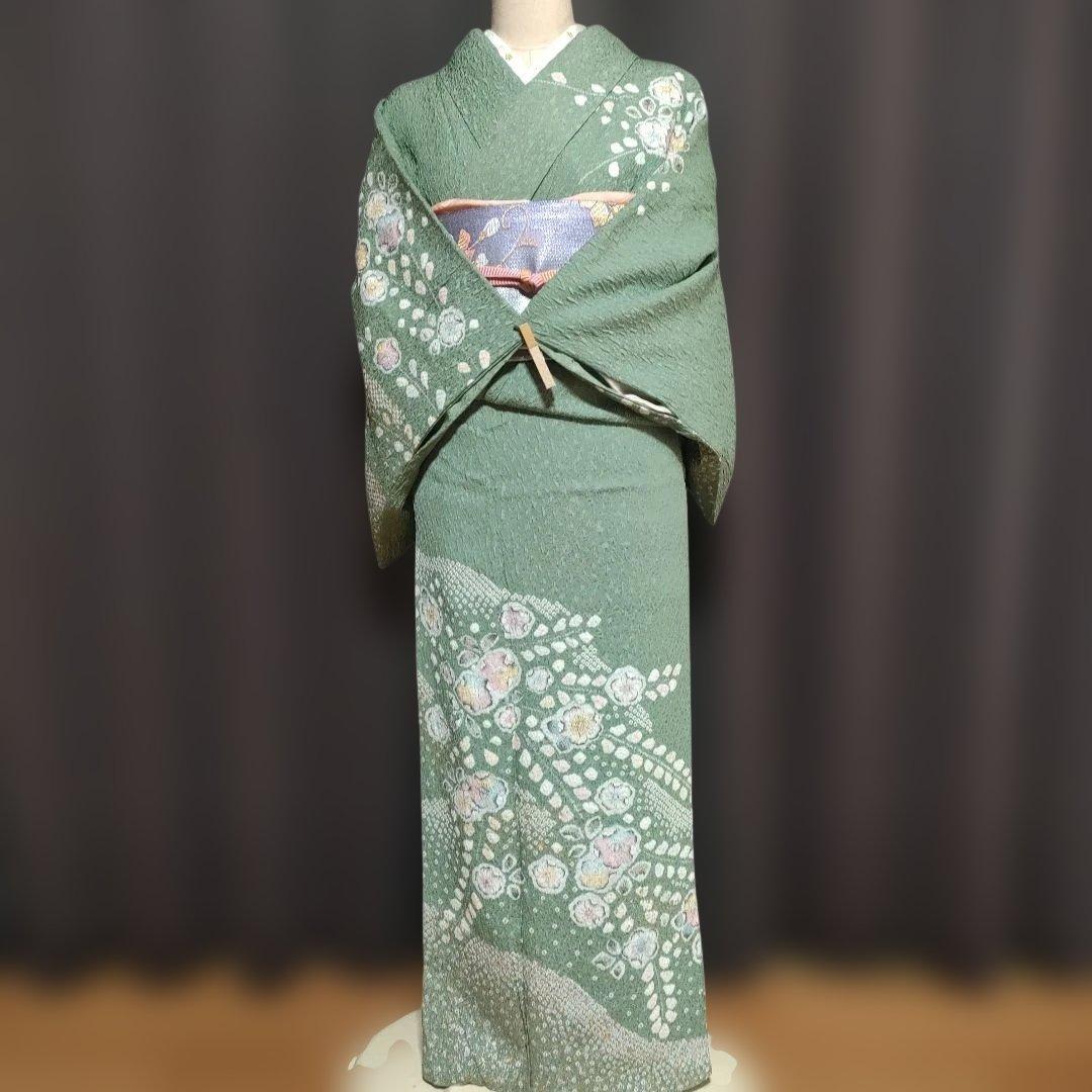 最終価格！訪問着フルセット 辻が花