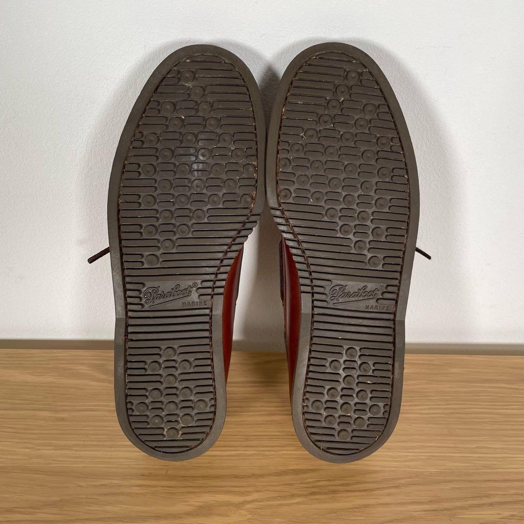 パラブーツ　BARTH バース マリーン デッキシューズ 7サイズ　ブラウン