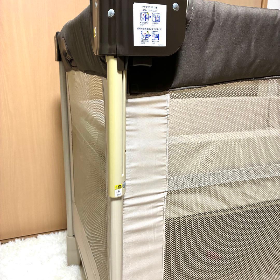 【極美品】Aprica アプリカ ココネル ベビーベッド 66041 説明書付き