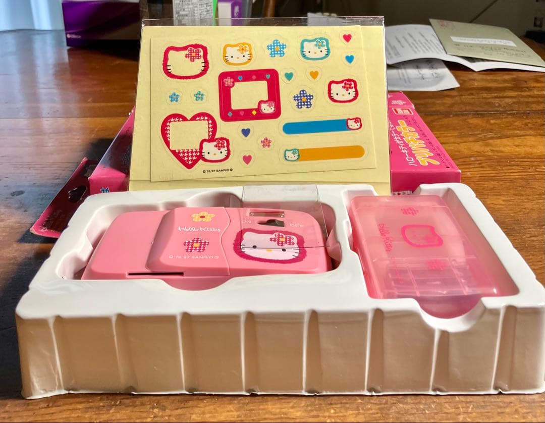 ハローキティ プリパチカラー トイカメラ