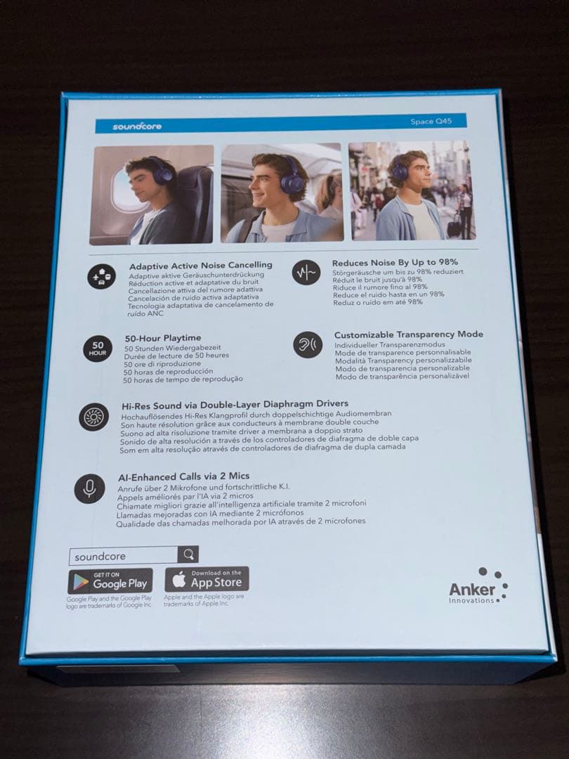 Anker Soundcore Space Q45 ワイヤレス ヘッドホン