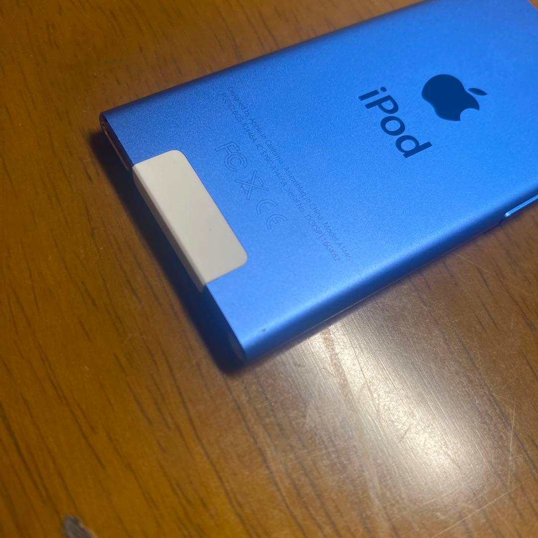 Apple iPod nano　ブルー　第7世代 ポータブルプレイヤー