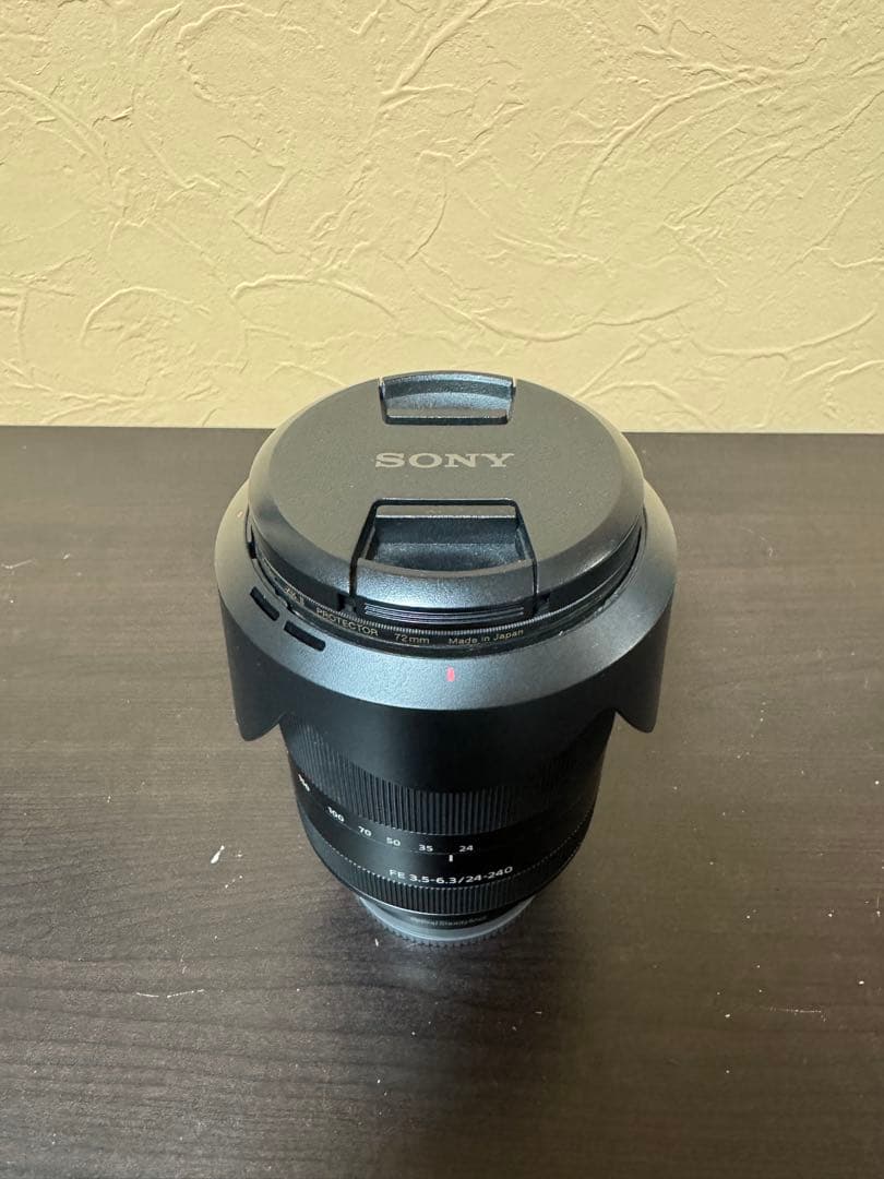 SONY FE 24-240mm F3.5-6.3 OSS レンズフィルター付き