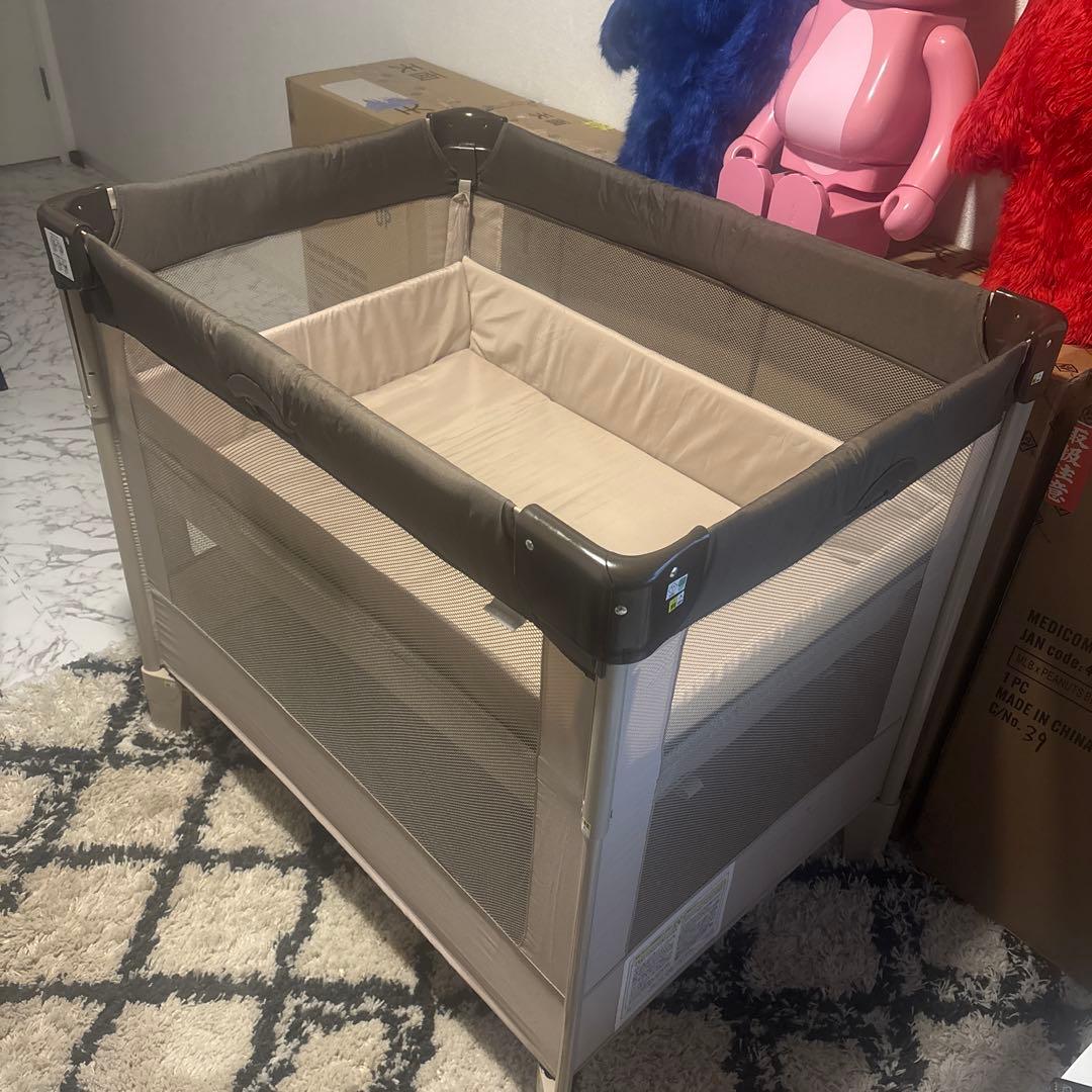 美品 アップリカ COCONEL ココネルエアー ベビーベッド 66041