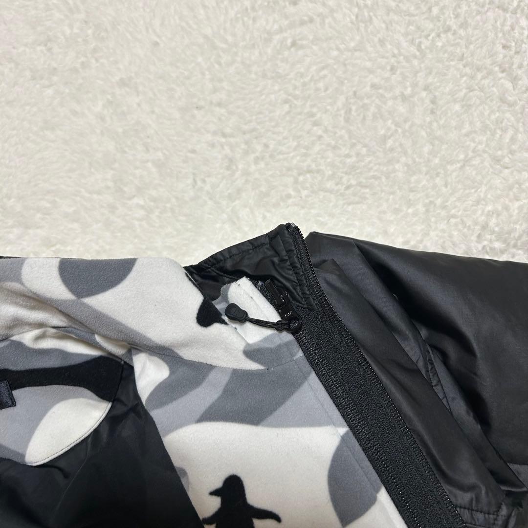 マンシングウェア グランドスラム ライナー付 中綿 ジャケット ブルゾン 黒 M