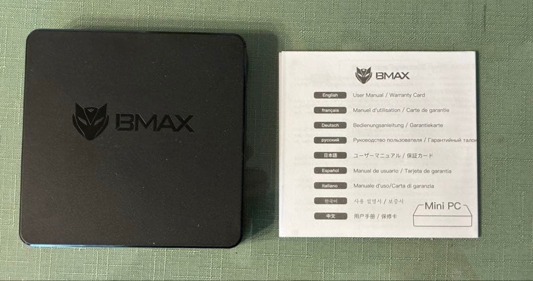 ミニPC BMAX B1 MINI 8GB+128GB Intel N4000