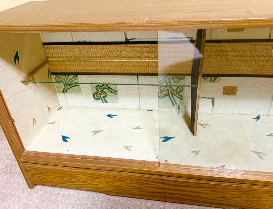 昭和レトロ　飾り棚