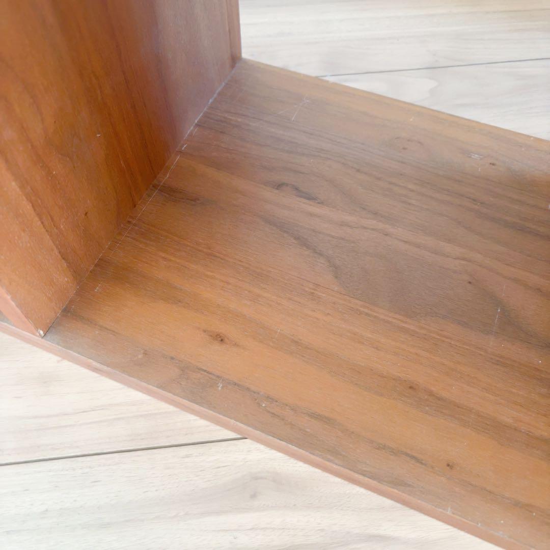 無印良品 スタッキングシェルフ 3×3 ウォルナット収納＋引き出し2個