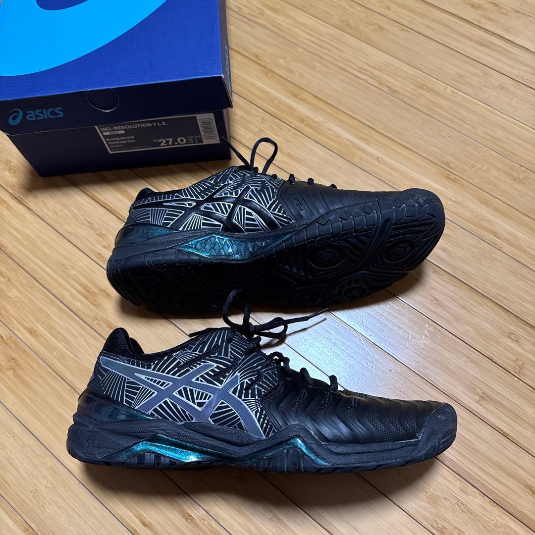 美品 【asics】GEL-RESOLUTION 7 L.E. 27.0cm