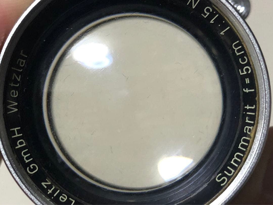 【ジャンク品】Summarit 5cm F1.5 50mm Mマウント