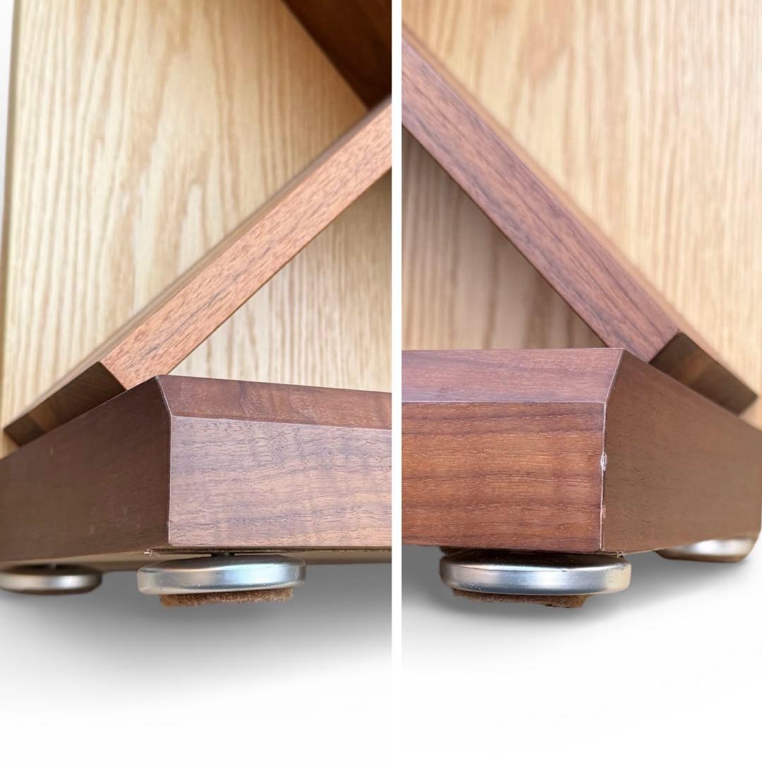 レグナテック ミールス　シェルフ　本棚　ウォールナット　オーク　北欧　定価20万