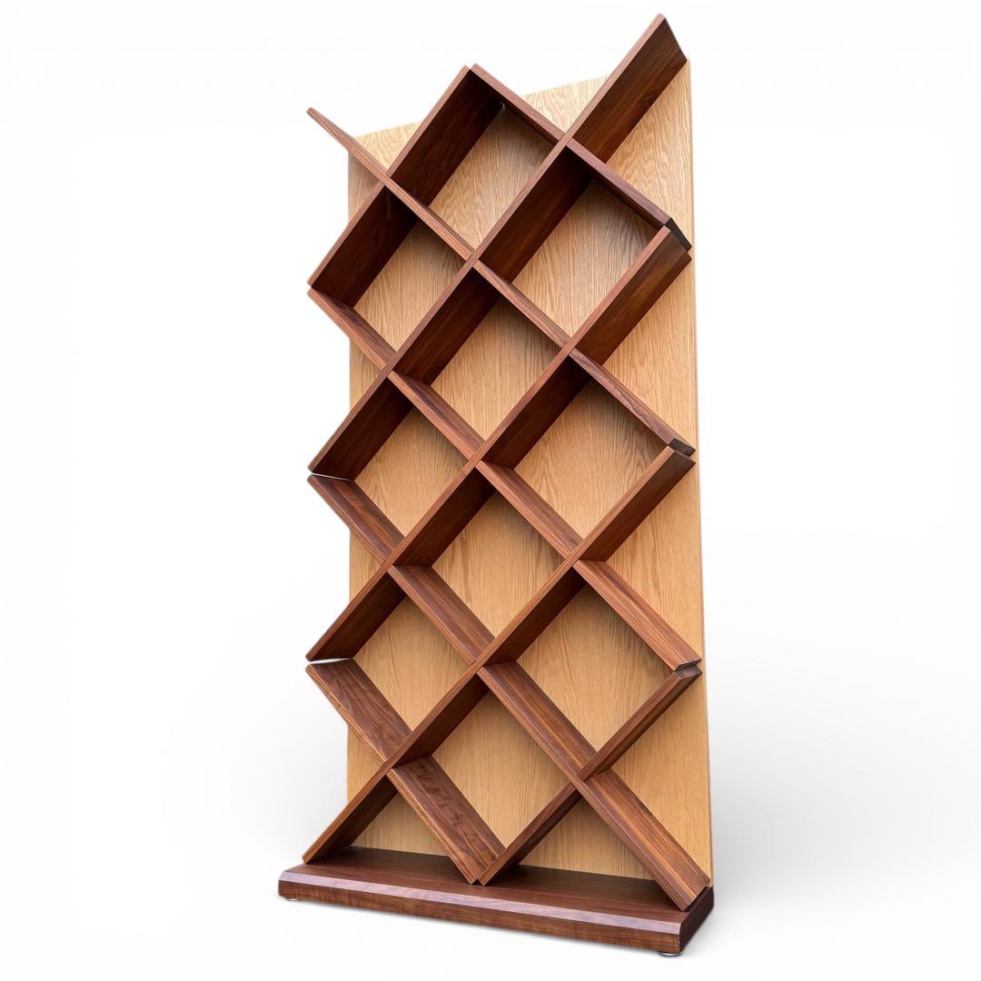 レグナテック ミールス　シェルフ　本棚　ウォールナット　オーク　北欧　定価20万