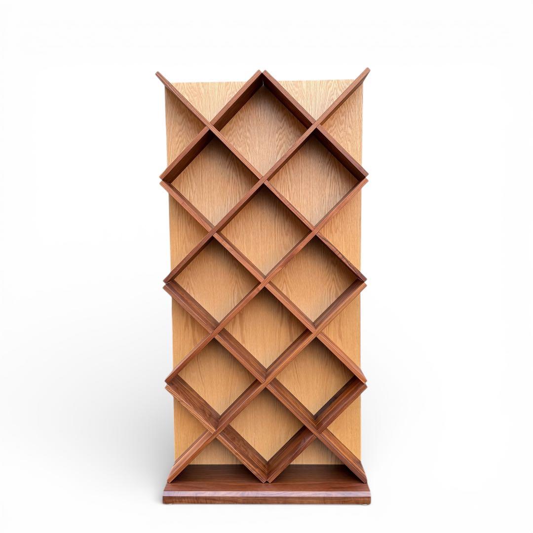 レグナテック ミールス　シェルフ　本棚　ウォールナット　オーク　北欧　定価20万