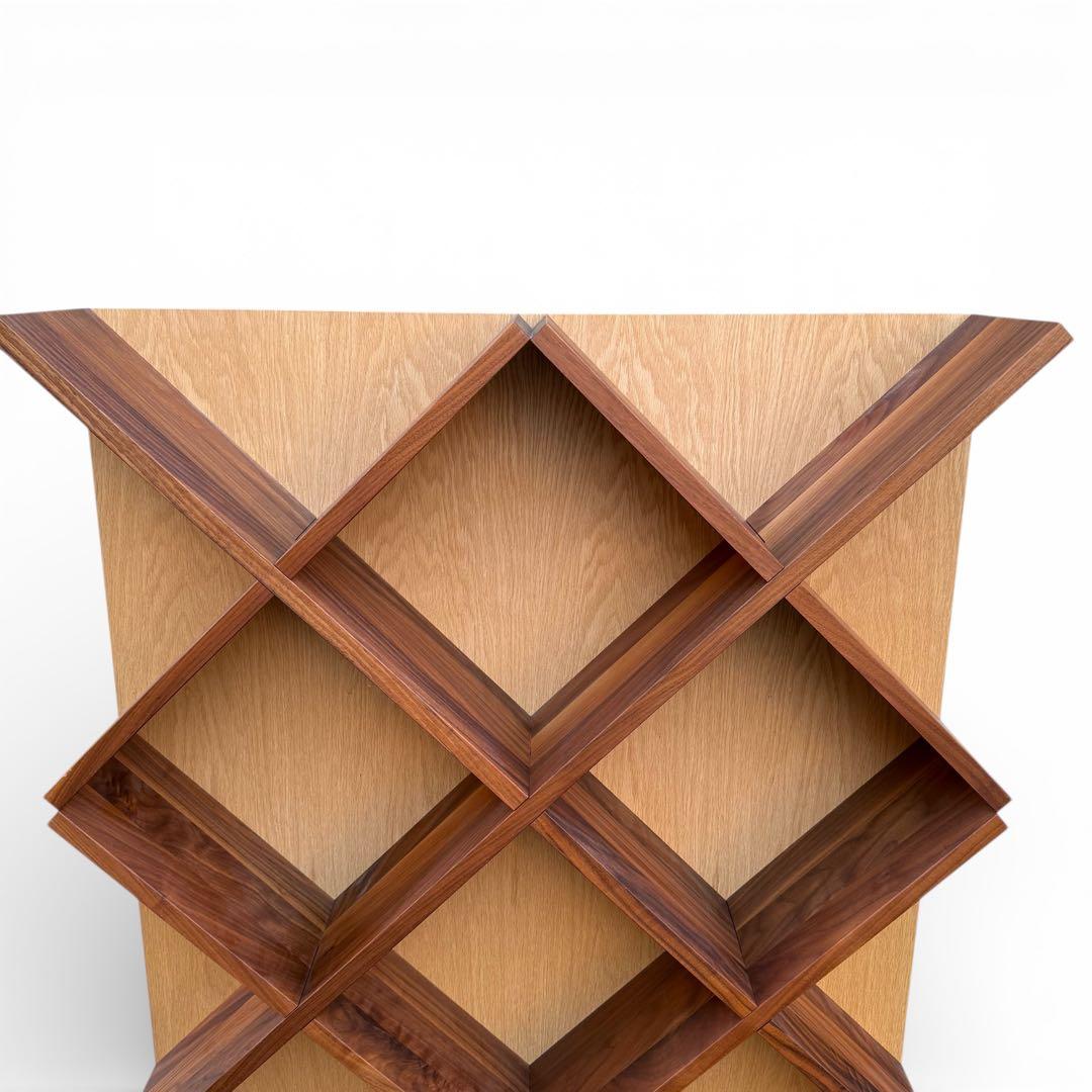 レグナテック ミールス　シェルフ　本棚　ウォールナット　オーク　北欧　定価20万