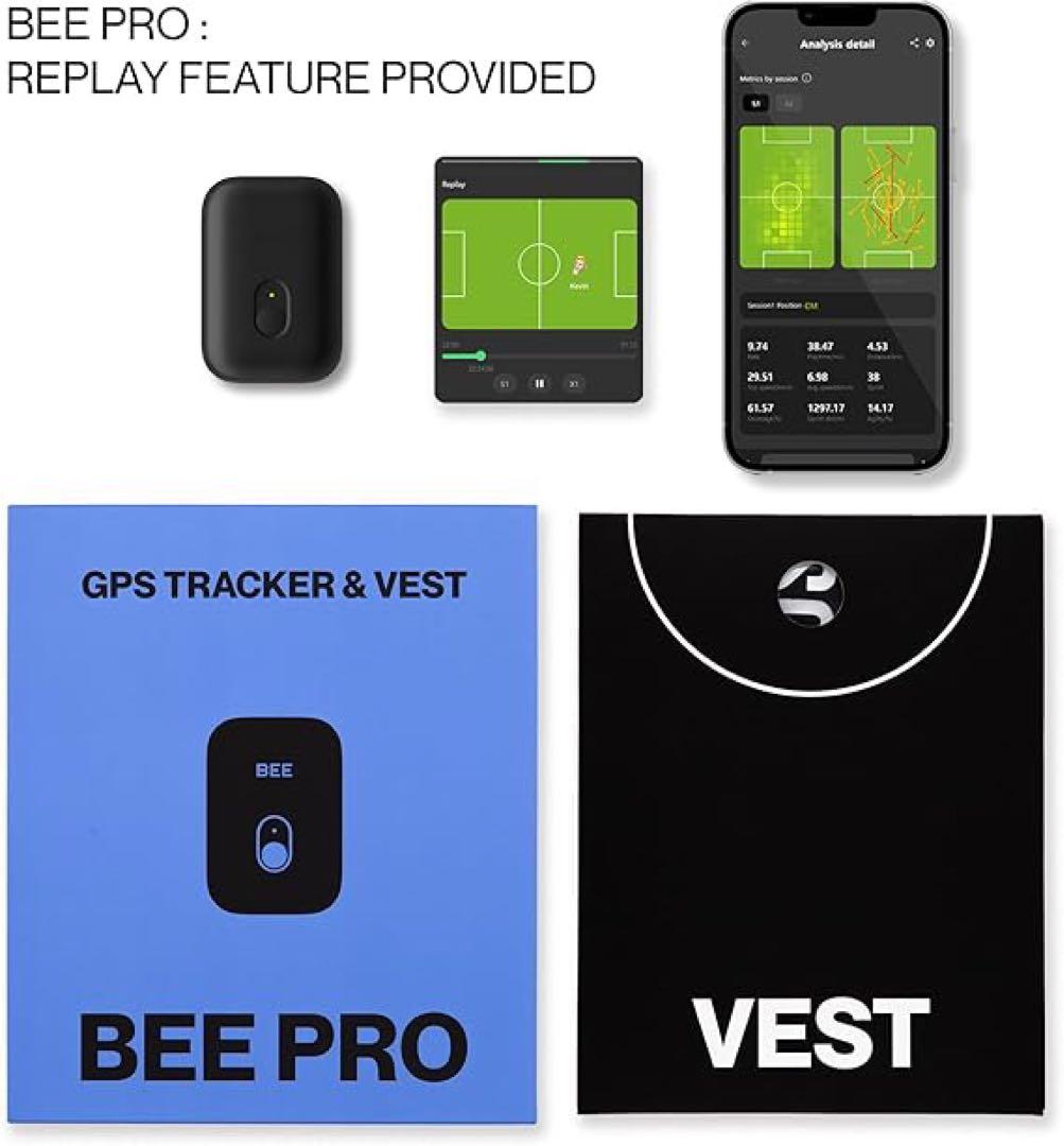 上位バージョンSOCCERBEE PRO2トレーニング用ブラトップ センサー付き