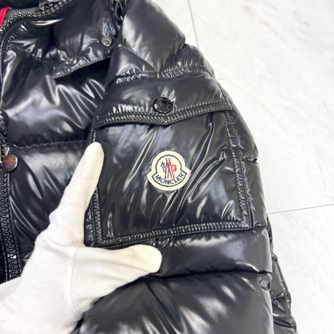 極美品 モンクレール MAYA マヤ ダウンジャケット　フード ブラック 0