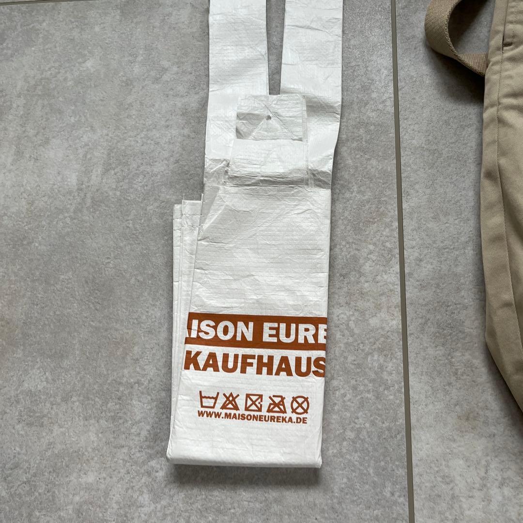 MAISON EUREKA ベージュ ワイドパンツ