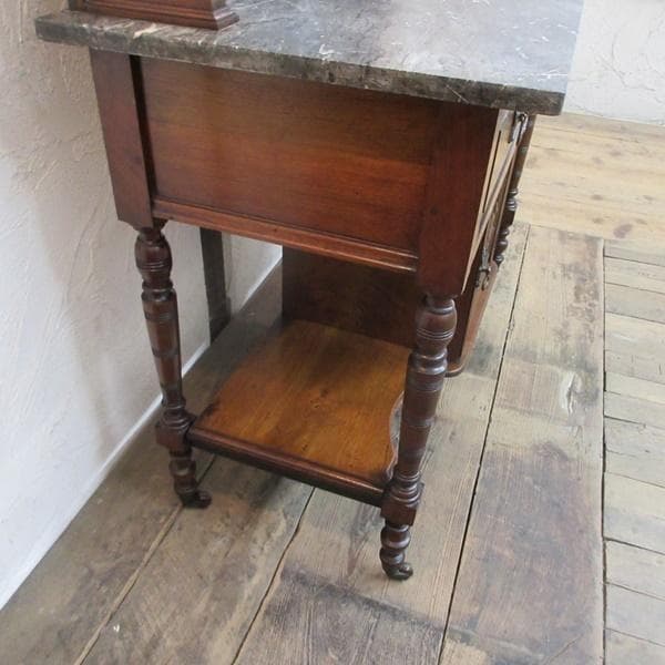 イギリス アンティーク 家具 ウォッシュスタンド 洗面台 収納 英国 6970d