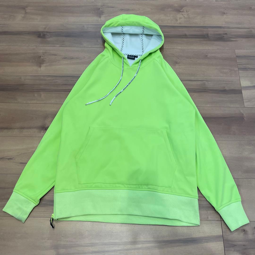 MUTA MARINE ムータマリン パーカー フーディ　蛍光イエロー サイズ5