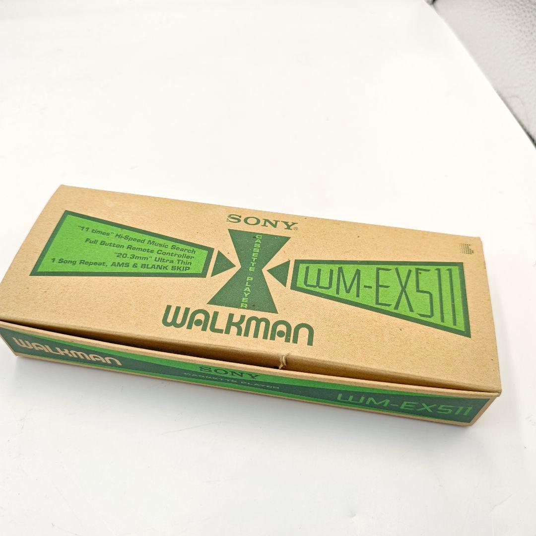 箱付き SONY WM-EX511 カセットプレーヤー カセットウォークマン