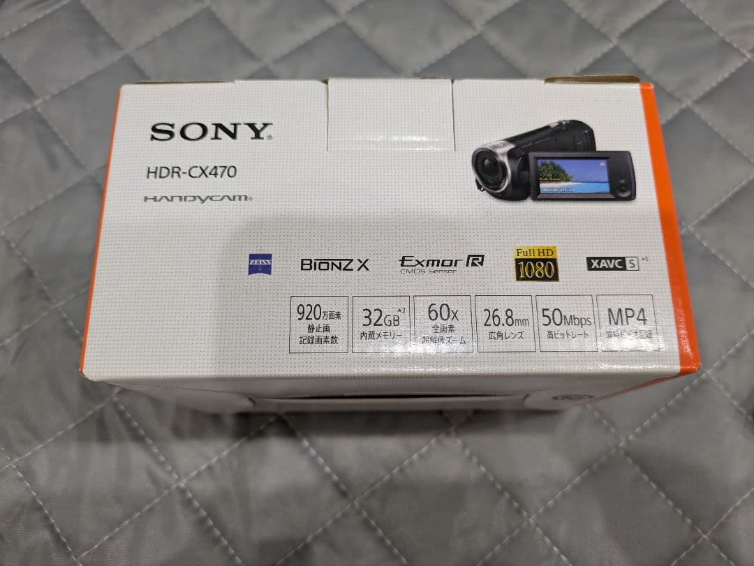 SONY HDR-CX470 ビデオカメラ 本体【中古】