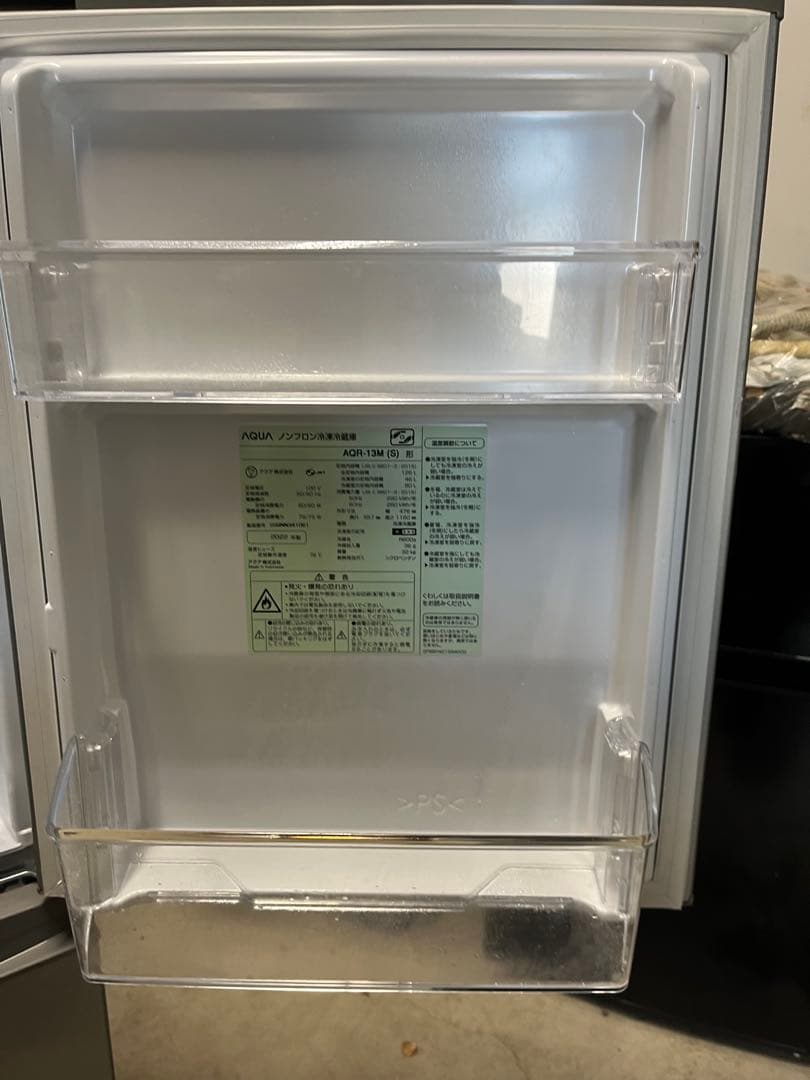アクア 2ドア冷蔵庫 2022年製126㍑