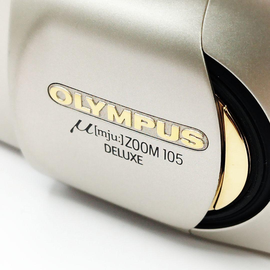 OLYMPUS μ ZOOM 105 DELUXE コンパクトカメラ 動作確認済