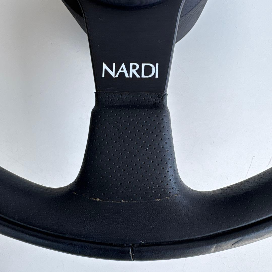 鬼*族様 NARDI TORINO ステアリング ブラックレザー ナルディ ハン