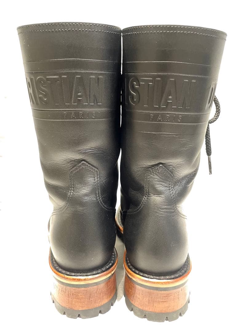 【値下げ ⭐︎ 美品】Dior ディオール黒 ブーツ36.5 D-QUEST