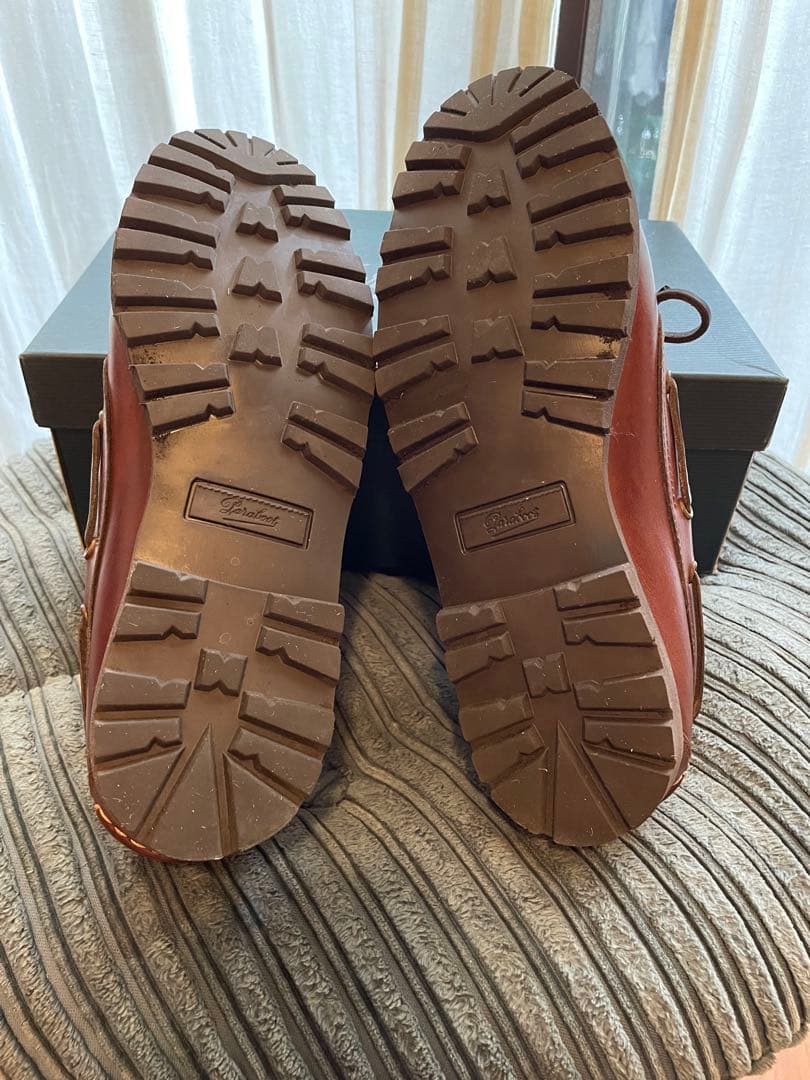 ほぼ新品 UK7.5 Paraboot Malo MARRON AMERICA