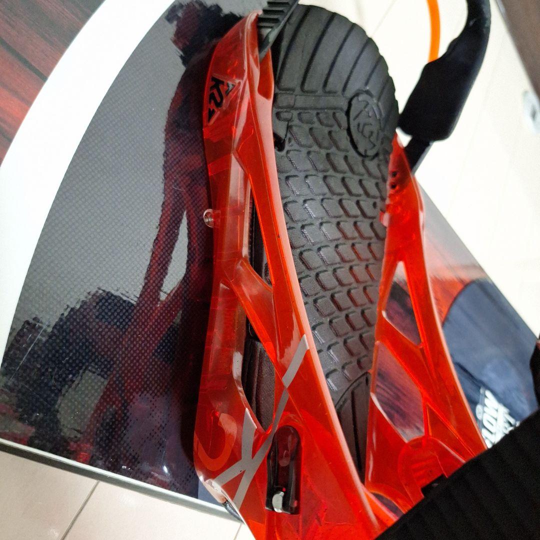 スノーボードセット　フローVERT154　K2HURRITHSANEビンディング