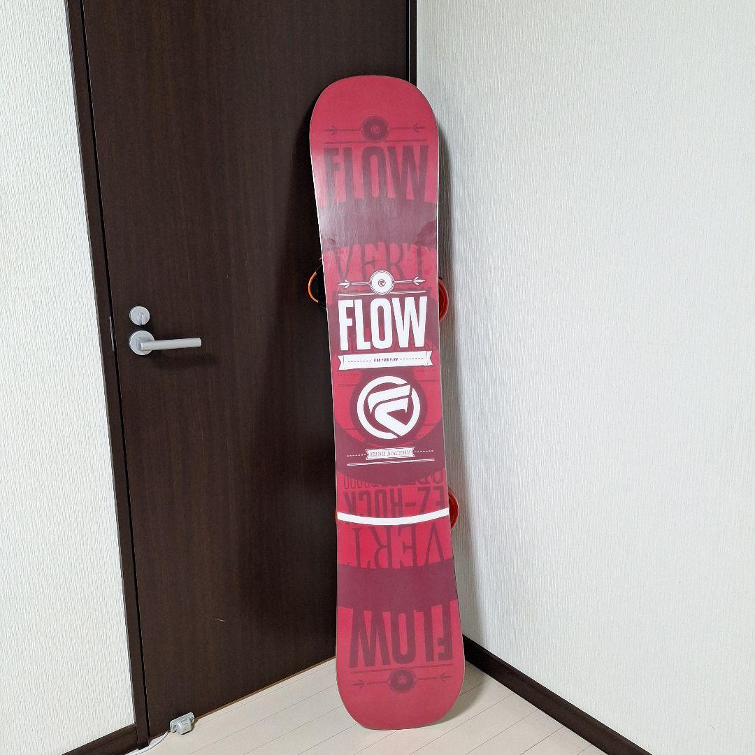 スノーボードセット　フローVERT154　K2HURRITHSANEビンディング