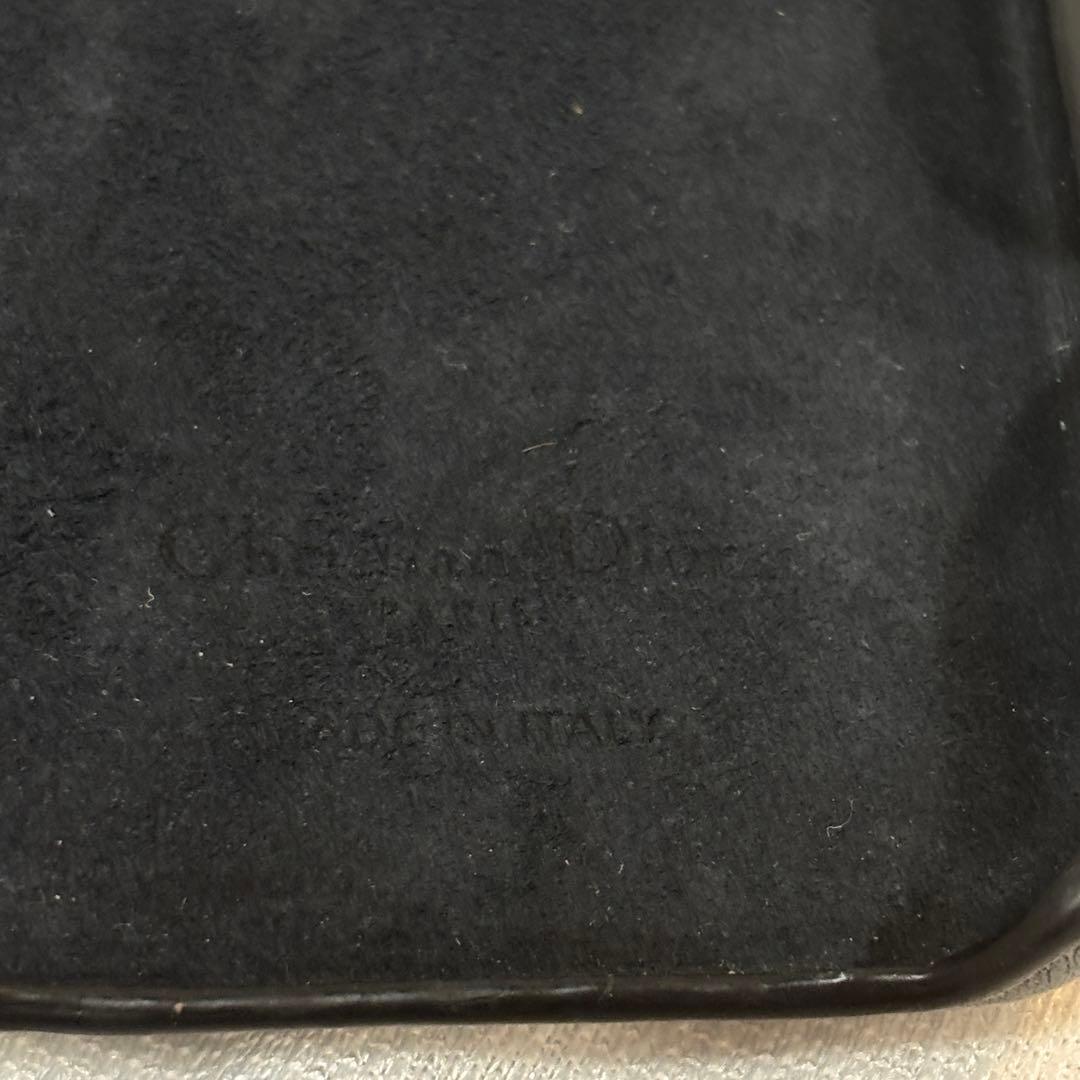 DIOR　iPhone12 12Pro対応　トロッター サドル　スマホケース