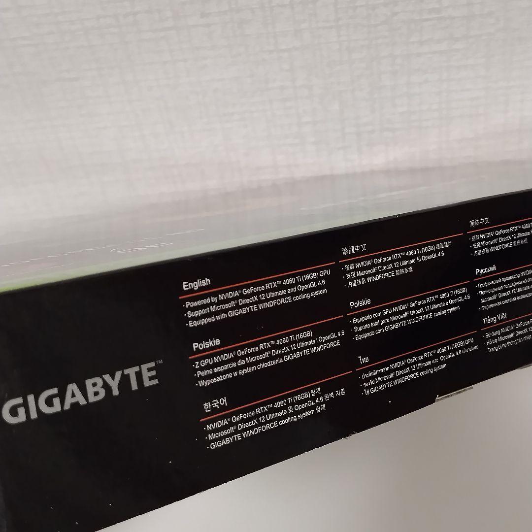 グラフィックボード・グラボ・ビデオカード Gigabyte GEForce 4060Ti