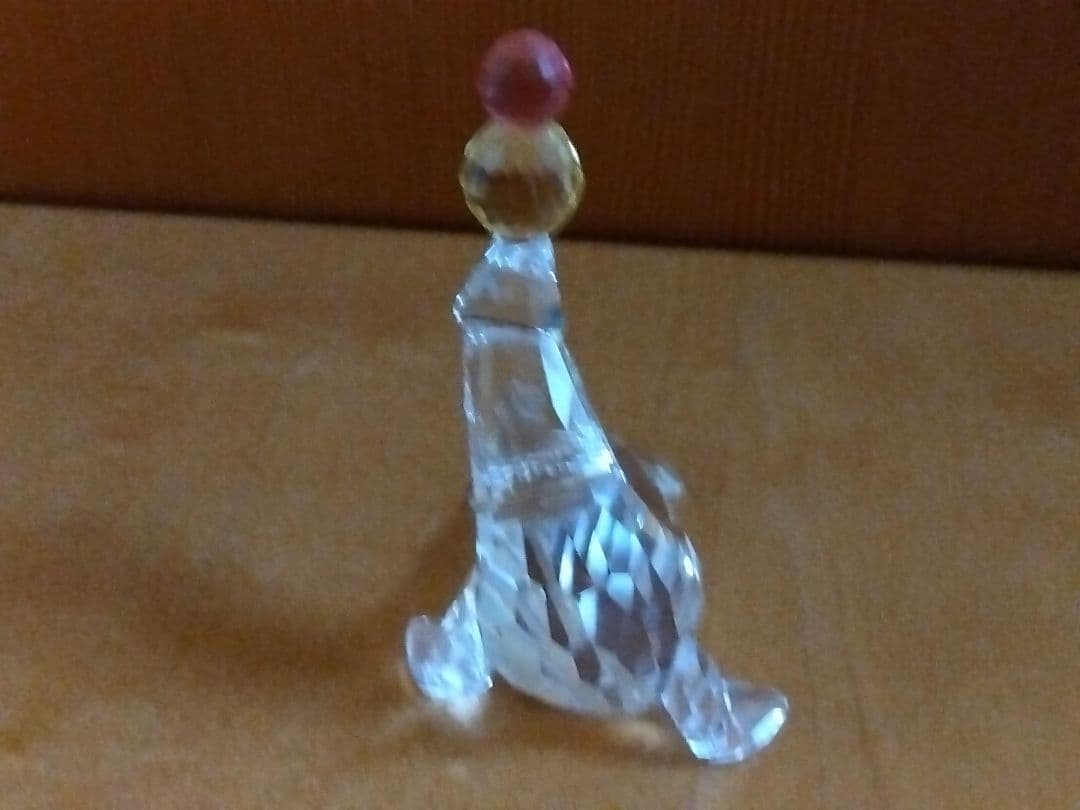 スワロフスキーのアシカの置物