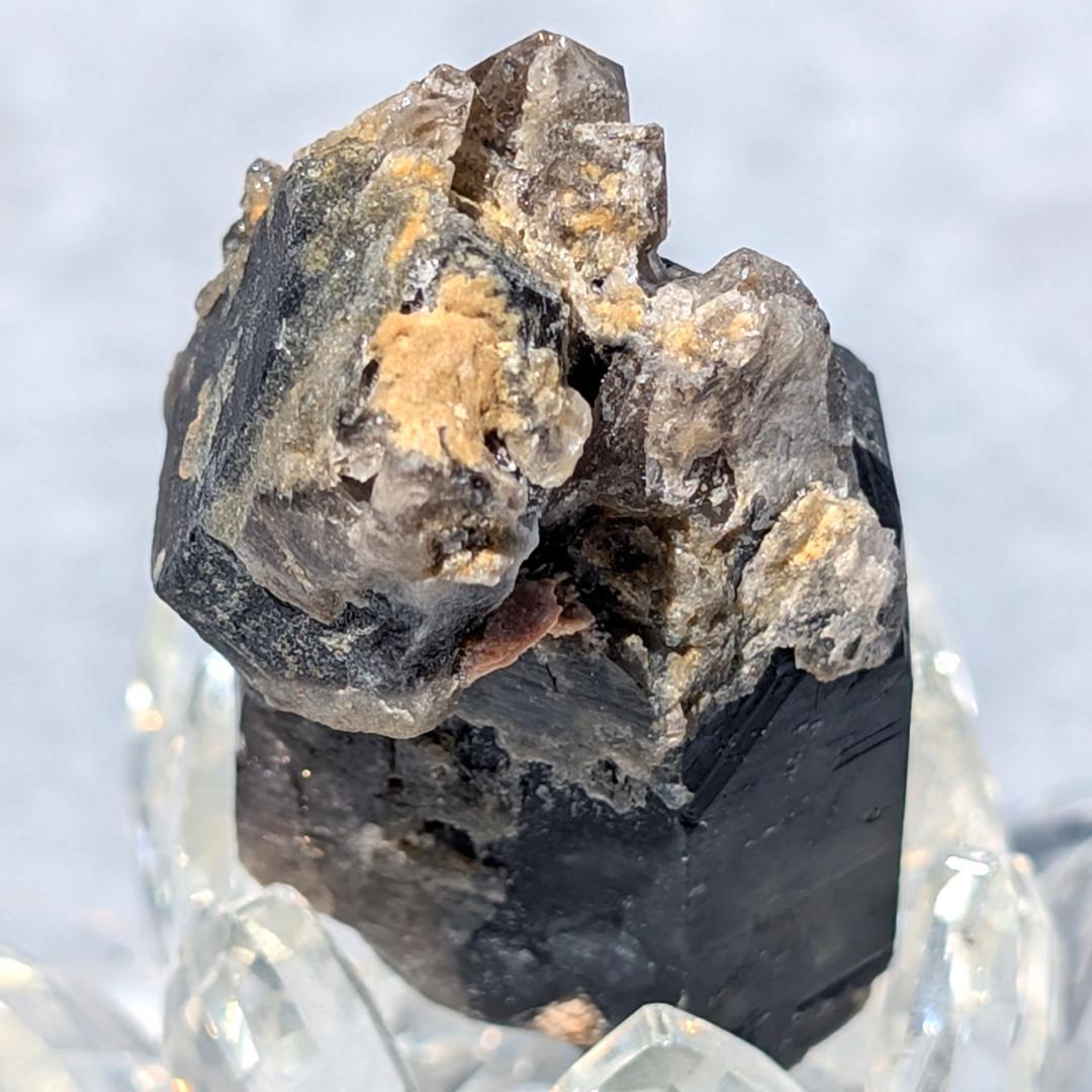 一点物 激レア ドリームモリオン 原石 山東省産 黒水晶 58g お守り効果