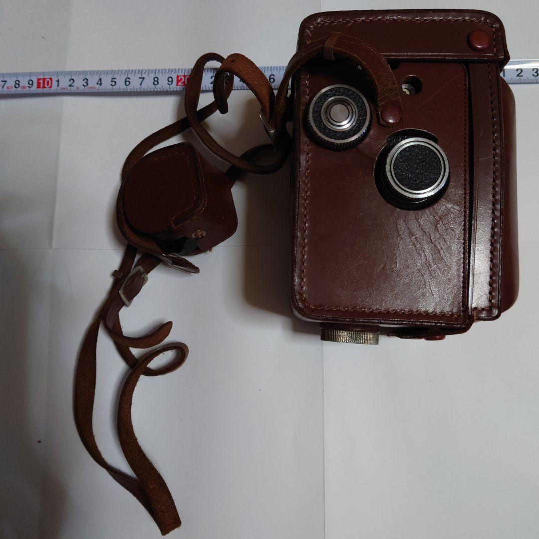 AIRES FLEX フィルム　アイレスフレックス　二眼レフ　本革ケース　カメラ