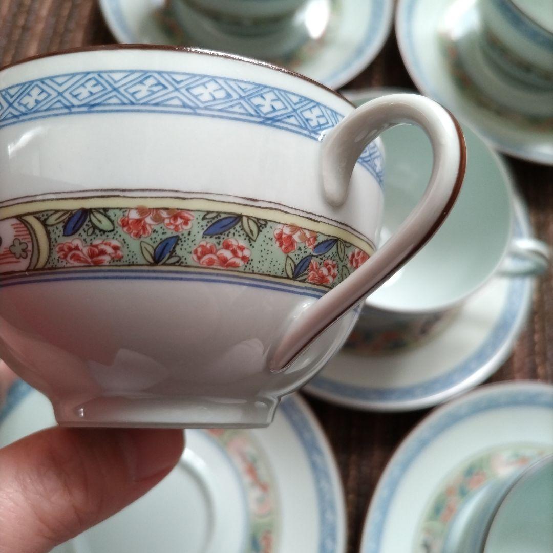 【美品】リモージュ　レイノー　ピュイフォルカ　Kan Sou　C＆S　５客