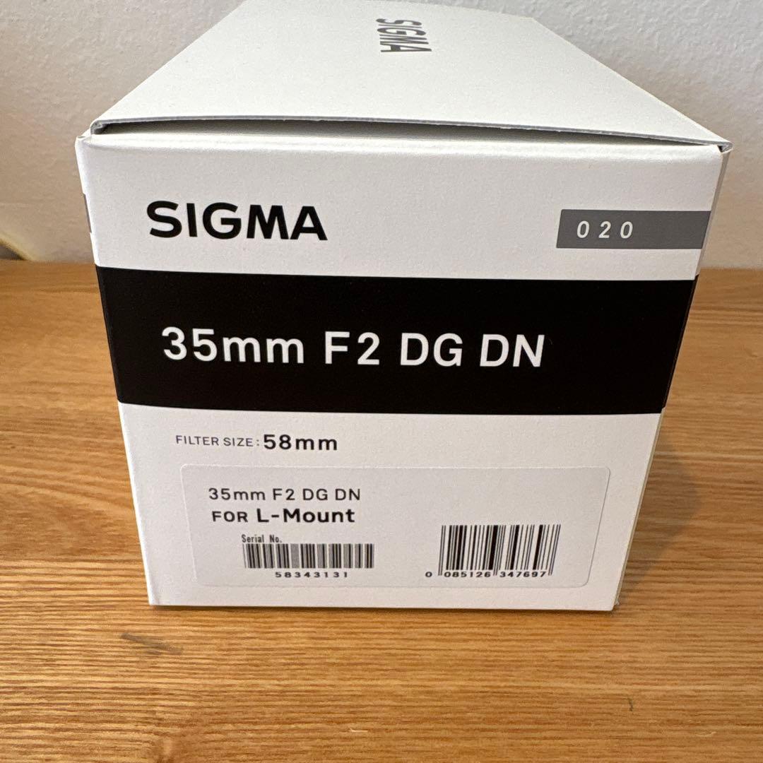 SIGMA 35mm F2 DG DN 単焦点レンズ　Lマウント
