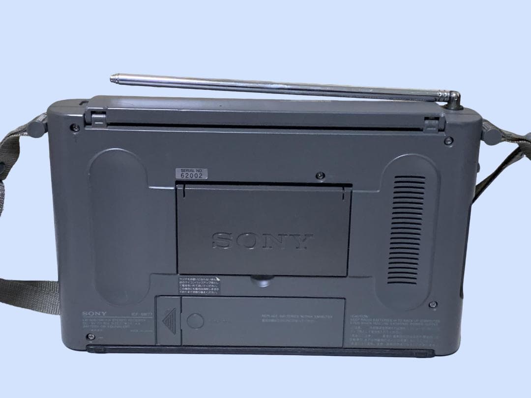 M8350 SONY ソニー ICF-SW77 AM/FM/SW BCLラジオ