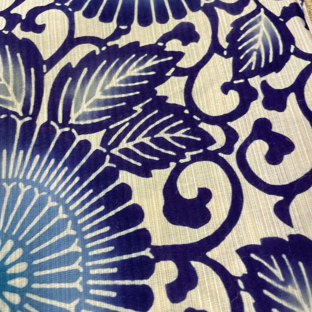 L*n様 新品 反物 本染 源氏物語 綿麻 ゆかた 浴衣 注染 和装 夏着物 呉