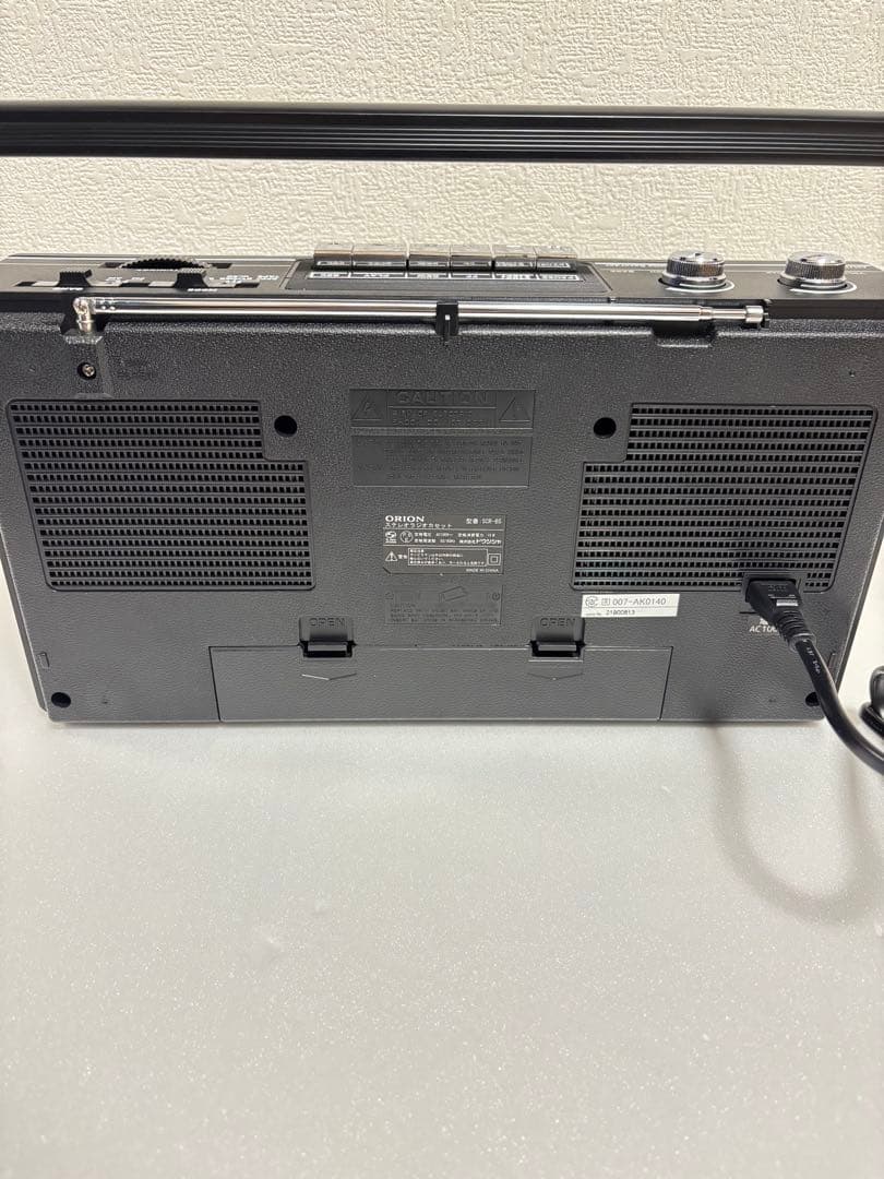 オリオン SCR-B5 ラジカセ Bluetooth 昭和レトロ ORION