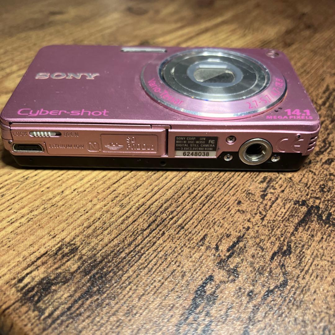 SONY Cyber-shot DSC-W350 ピンク