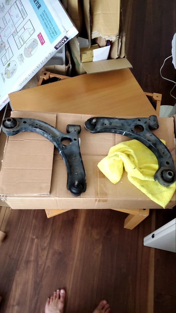 600 タント純正サスペンションキット一式 ロアアーム付き