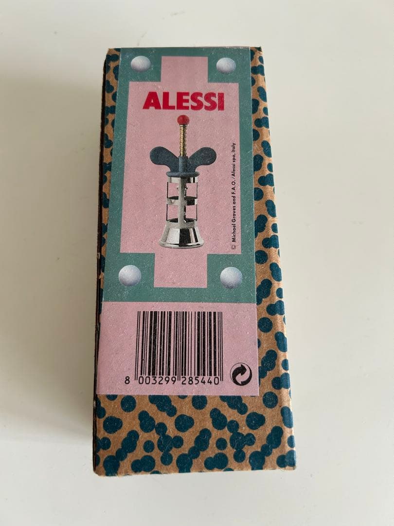 【新品・極美品】ALESSI＊Michael Graves ワインオープナー