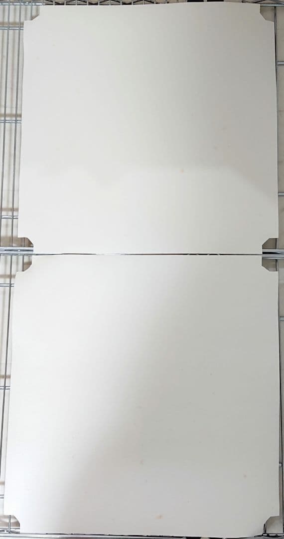 匿名配送 送料込 ルミナス 46×46cm 2枚 ハーフシェルフ 2枚 セット