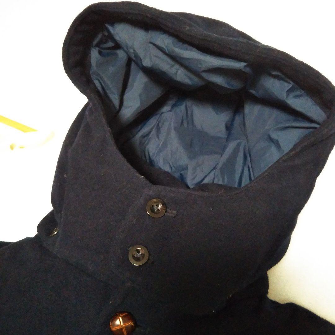 ダントンDANTON　BEAMS　ダウン　ベスト　ウール　別注　紺　42XL