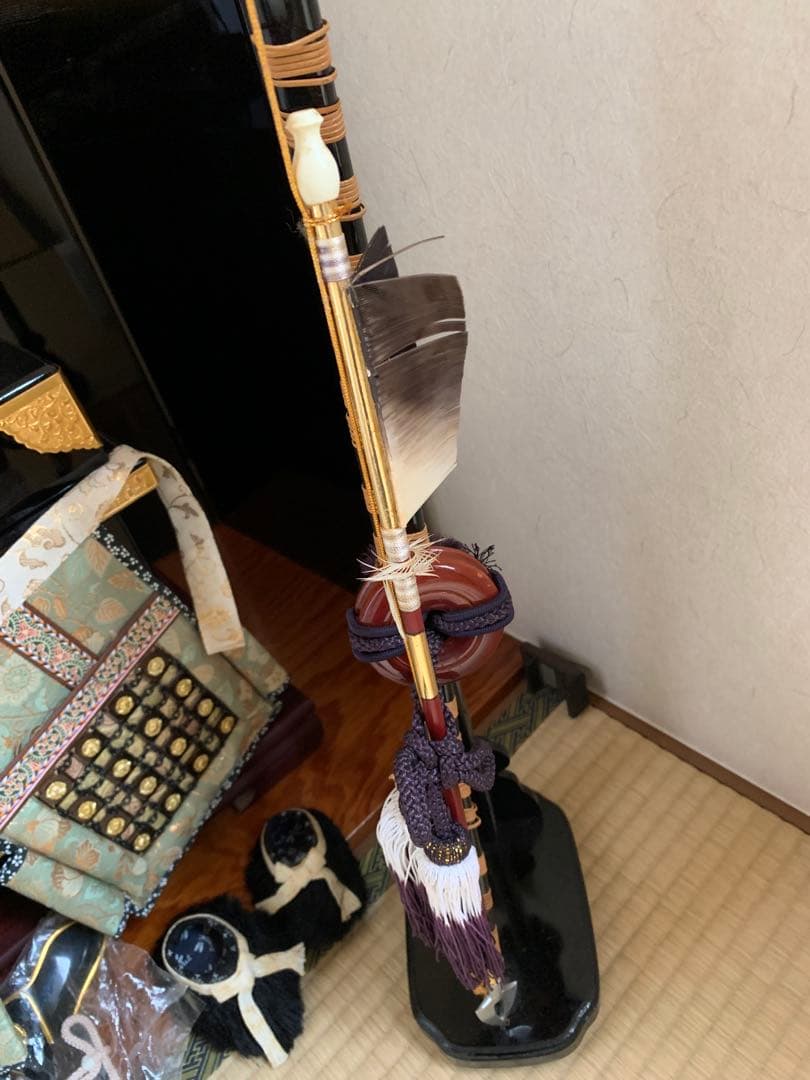 ☆兜鎧飾り　端午の節句